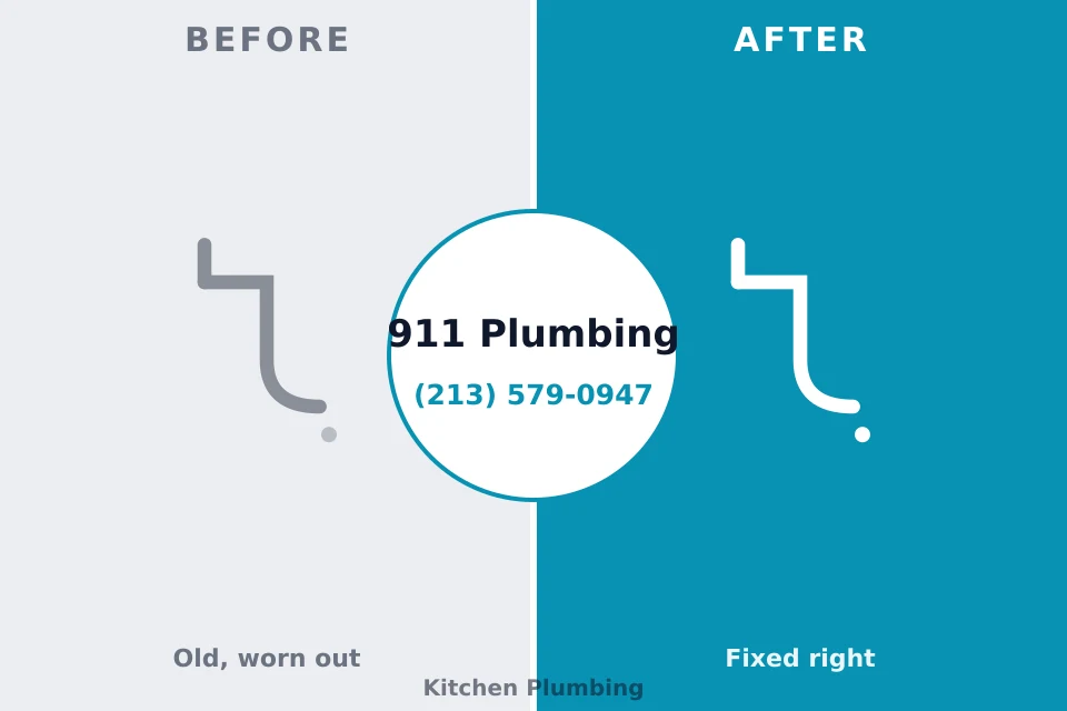 Before and after: plumbing company Shamokin, PA